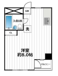 北千住東宝ハイムの物件間取画像